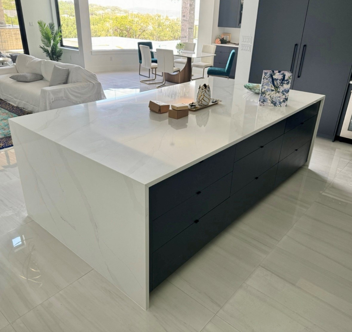 Quartz countertops